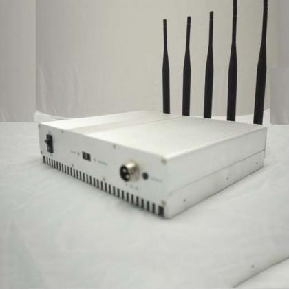GPS/WiFi 電波ジャミング装置、GSM/3G/WLAN妨害器 赤外線リモコン付き 試験場用 長時間連続働き 適性高い