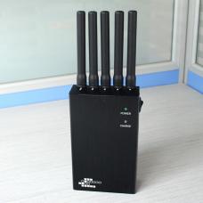 8341HA-5携帯ジャミング装置 5本アンテナ GPS1-5電波妨害 遮断帯調整可能　