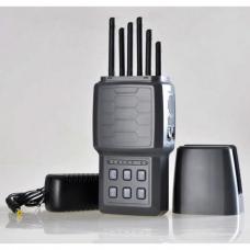 ハイパワー携帯妨害器 多機能 ハンドヘルド電話ジャミング アンテナを隠すことができる