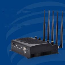 大好評の3G/4G電波ジャマー 5アンテナの放置型シグナル遮断機　適性高いWiFi通信妨害